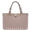 Valentino Studded Pebbled Cross-body Bag Chain