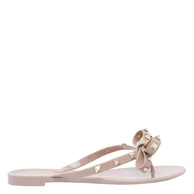 Valentino Garavani Women Rockstud Rubber Flip Flops