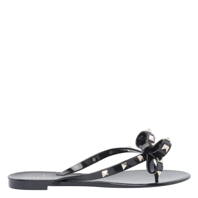 Valentino Garavani Women Rockstud Rubber Flip Flops