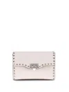 Valentino Rockstud Shoulder Bag In White