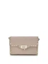 Valentino Garavani Women Rockstud Shoulder Bag In Pink