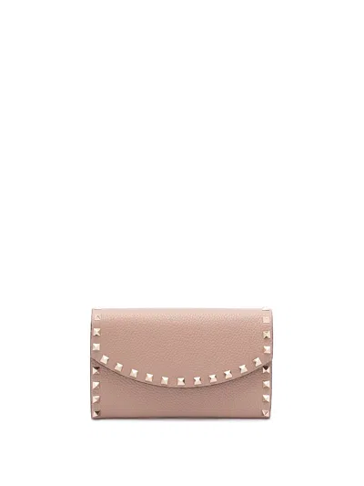 Valentino Garavani Women `rockstud` Wallet With Strap