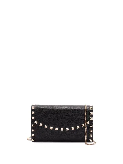 Valentino Garavani Women `rockstud` Wallet With Strap