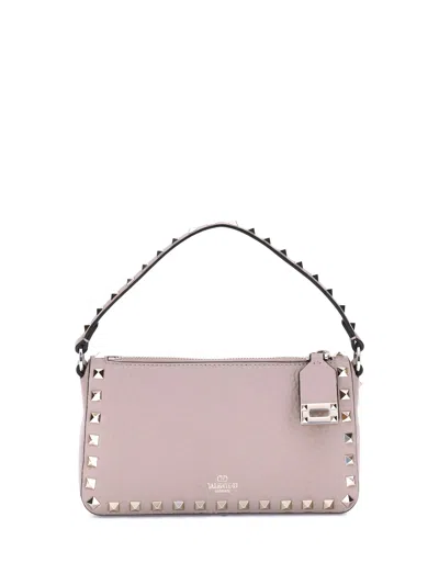 Valentino Garavani Women Rockstud Zip-up Shoulder Bag