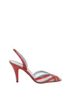Valentino Slingback Pumps In Red