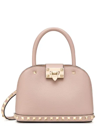 Valentino Garavani Women Small Leather Rockstud Handbag In Multicolor