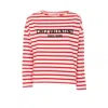 Valentino Garavani Women Striped Chez  Long-sleeves T-shirt
