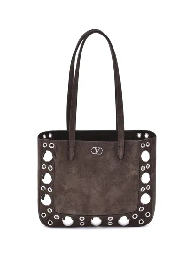 Valentino Garavani Women Suede Nellcôte Tote Bag