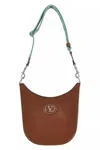 Valentino Garavani Antibes Medium Shoulder Bag In Brown