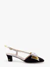 Valentino Bowow T. 45 Mid Heel Pumps In Black
