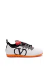 Valentino Chromathon Low-top Sneakers In Perforated Leather