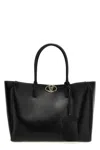 Valentino Vlogo Locker Medium Tote Bag In Black