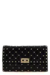 Valentino Garavani Rockstud Spike Shoulder Bag In Black