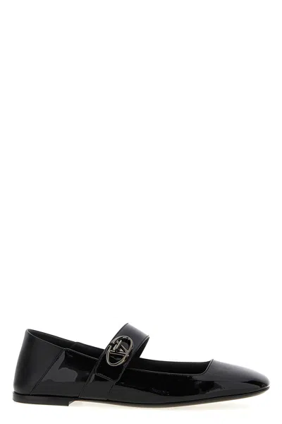 VALENTINO GARAVANI VALENTINO GARAVANI WOMEN VALENTINO GARAVANI 'VLOGO LOCKER' BALLET FLATS