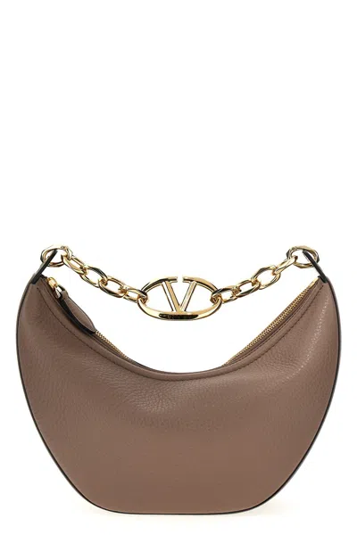 Valentino Garavani Women  'vlogo Moon' Handbag In Brown