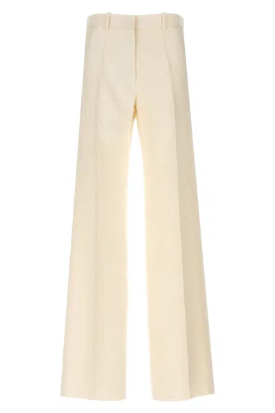 Valentino Toile Iconographe Pants Beige In Cream