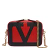 Valentino Viva Superstar Two-tone Leather Shoulder Bag