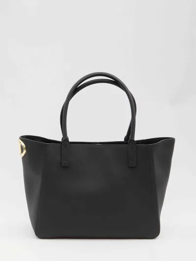 Valentino Garavani Women Vlogo Side Shopping Bag In Black