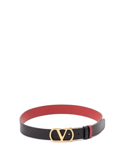 Valentino Garavani Women `vlogo Signature` Reversible Belt