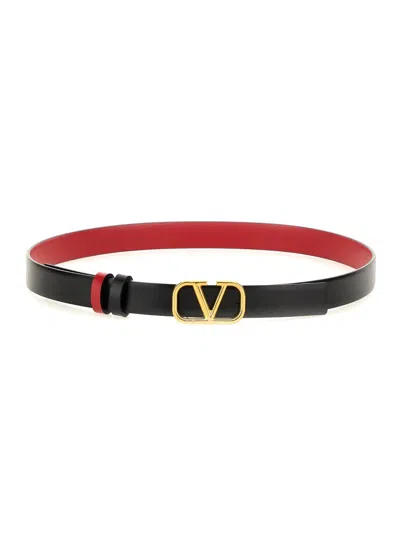 Valentino Garavani Women Vlogo Signature Reversible Belt In Multicolor
