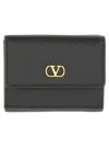 Valentino Vlogo Signature Trifold Wallet
