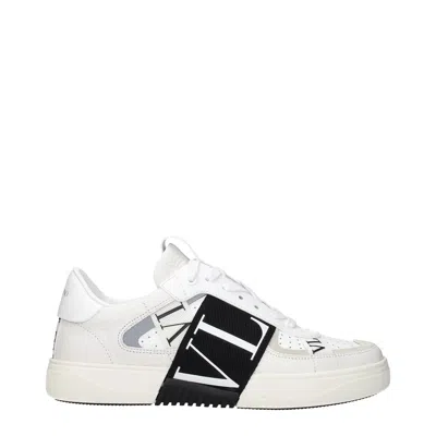 Valentino Garavani Women's White Leather Sneakers