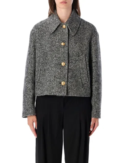 Valentino Garavani Women's Wool-blend Jacket In Nero