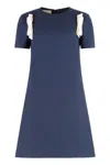 Valentino Wool And Silk Mini Dress