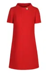 Valentino Garavani Wool And Silk Mini Dress