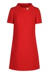 Valentino Garavani Wool And Silk Mini Dress