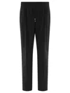 Valentino Garavani Wool Joggers In Black