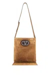 Valentino Men's Beige Suede Nellcã´te Bag