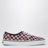 Valentino Garavani X Vans Sneaker Low-top Pink Orchid/black With Vlogo Checkerboard Print In Multi