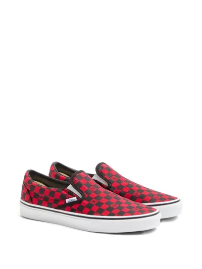 Valentino Garavani X Vans Valentino Garavani And Vans Canvas Slip On In Brown