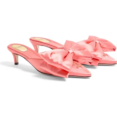 VALENTINO GARAVANI VALENTINO GARAVANI YOLANDE BOW POINTED TOE MULE PUMP