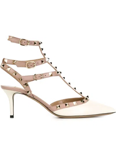 Valentino Garavani Pumps Rockstud In White