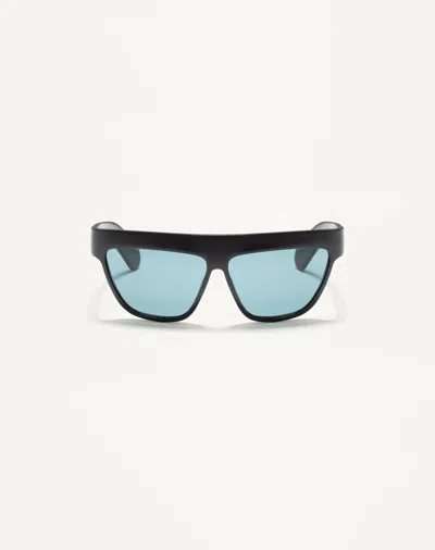 Valentino Garavani Valentino Geometric Acetate Eyewear Unisex Black/green 62