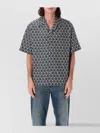 Valentino Geometric Pattern Short Sleeves Shirt