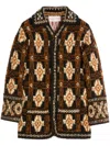 Valentino Mens Ruggine Spread-collar Patch-pocket Regular-fit Wool Jacket In Black