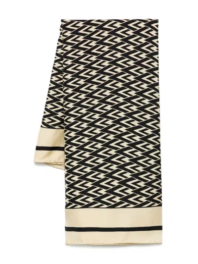 VALENTINO GARAVANI GEOMETRIC-PATTERNED SCARF