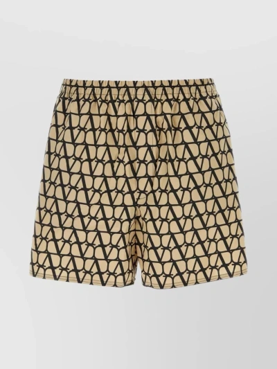 Valentino Garavani Shorts In Beige