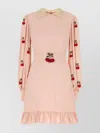 Valentino Dress - Embroidered | Emb 7b3vafq11mh Det In Pink