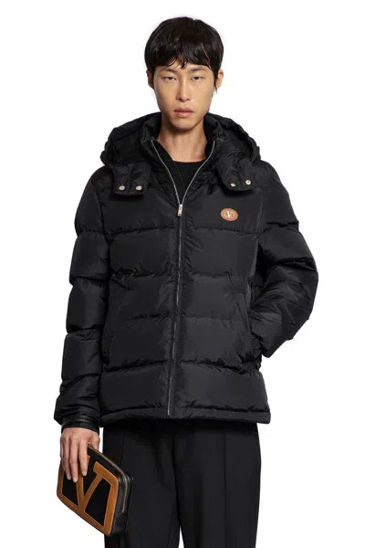 VALENTINO VLOGO NYLON DOWN JACKET