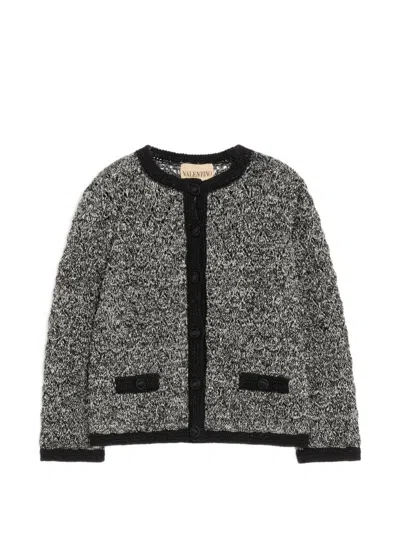 Valentino Giacca Maglia In Gray