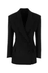Valentino Giacca Solid Grisaill In Nero