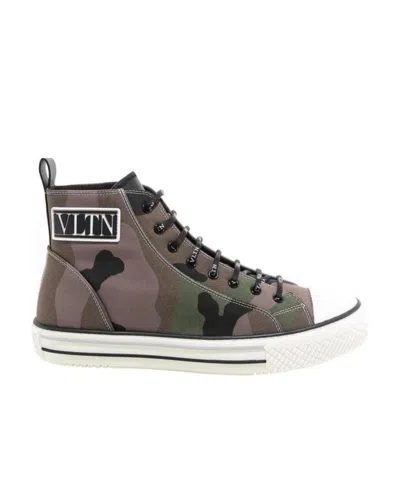 Valentino Garavani Giggies Vltn High-top Sneakers In Black