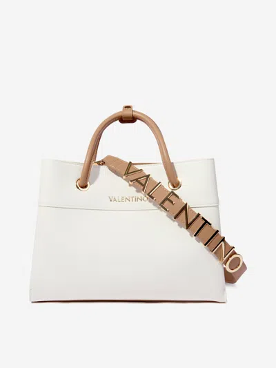 Valentino Garavani Girls Alexia Tote Bag In White