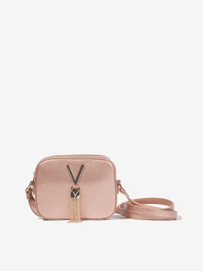 Valentino Garavani Kids' Valentino Girls Divina Crossbody Bag In Brown