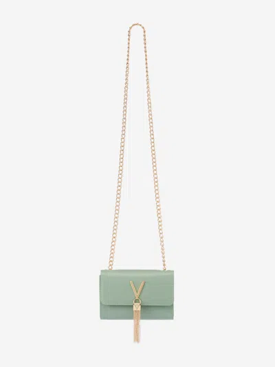 Valentino Garavani Girls Divina Pochette In Green