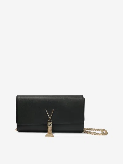 Valentino Garavani Valentino Girls Divina Pochette Bag In Black